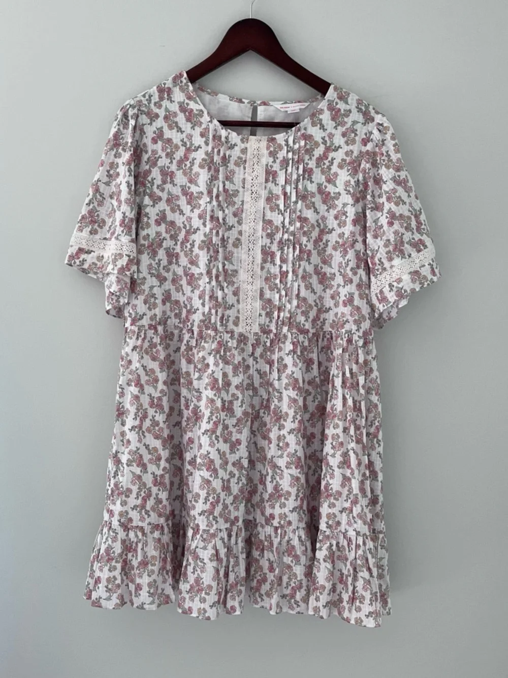 Joe Fresh x Jillian Harris Floral Prairie Mini Dress NWT Small Cotton - Picture 2 of 8